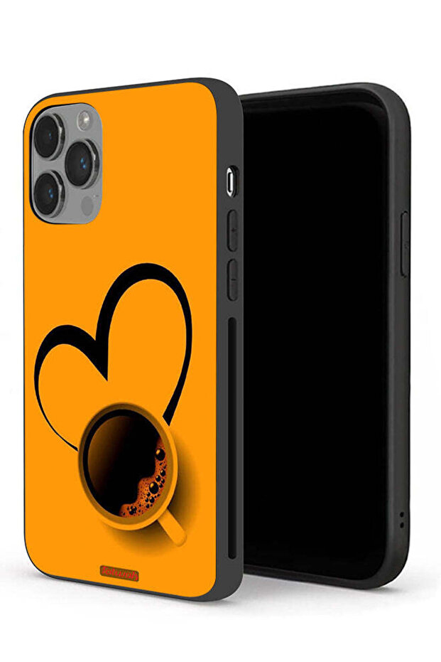 جراب حماية لجهاز Apple iPhone 14 Pro Max بتصميم فنجان قهوة