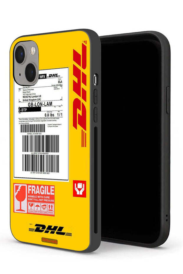 غطاء حماية لجهاز Apple iPhone 13 mini ملصق DHL
