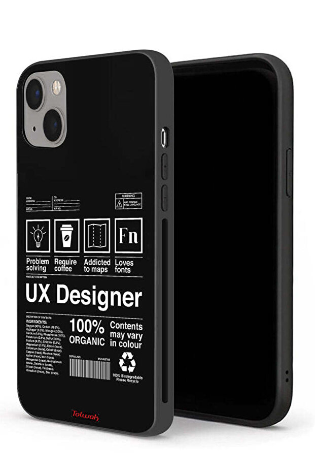 ملصق مصمم تجربة المستخدم لجراب حماية لجهاز Apple iPhone 13 mini