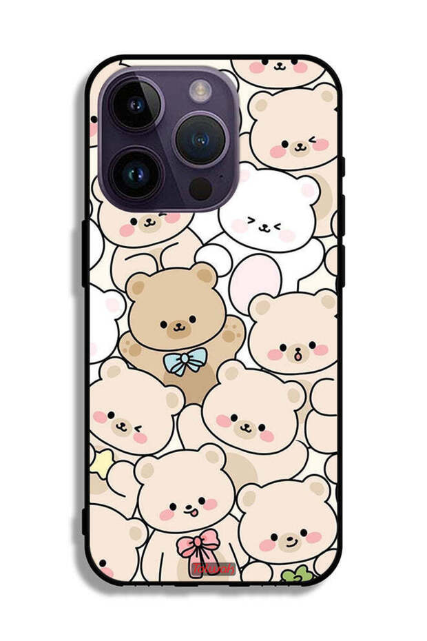 Apple iPhone 14 Pro Protective Case Bears Pattern - 2