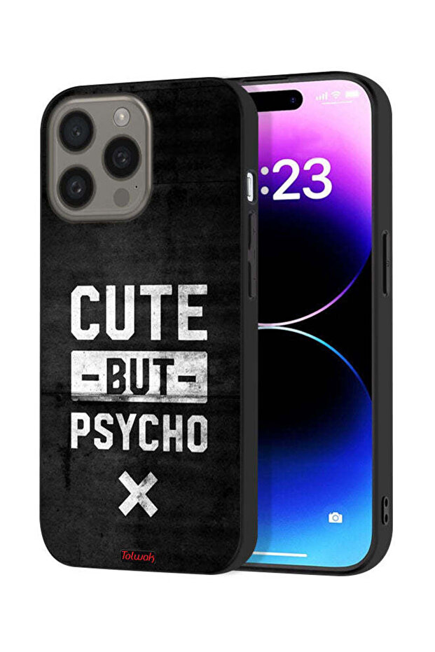 غطاء حماية لجهاز Apple iPhone 15 Pro Max لطيف ولكنه مجنون
