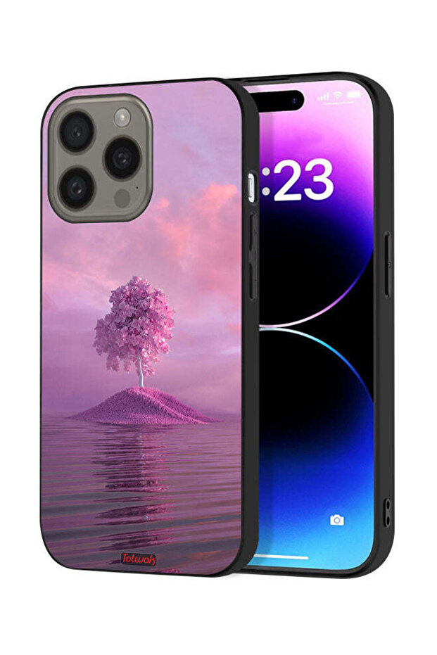 غطاء حماية لجهاز Apple iPhone 15 Pro Max بتصميم شجرة من Unsplash