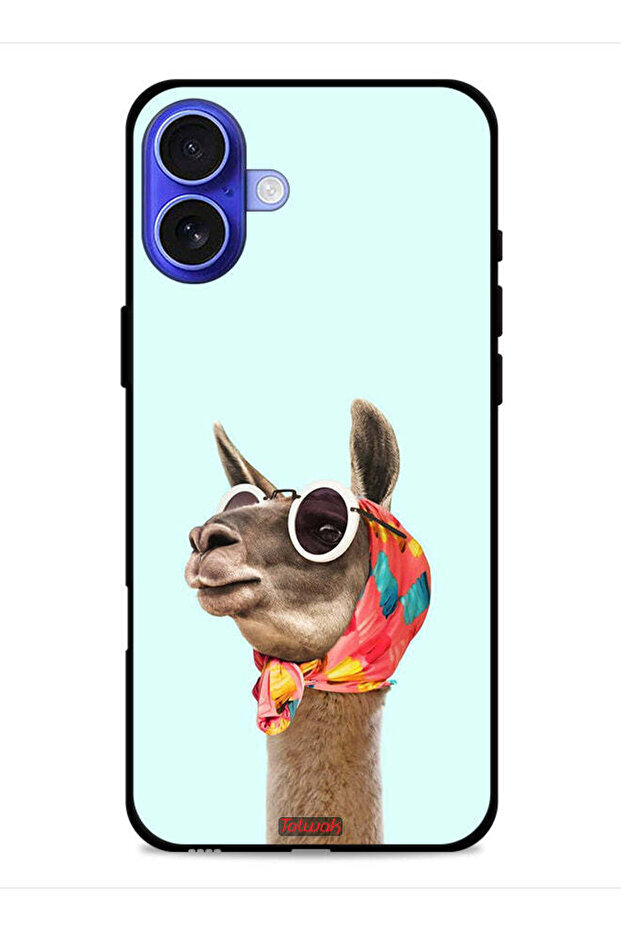 غطاء حماية لجهاز Apple iPhone 16 بتصميم جمل أنيق ولطيف