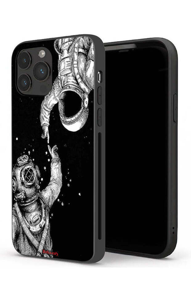 جراب حماية لجهاز Apple iPhone 13 Pro بتصميم رواد الفضاء