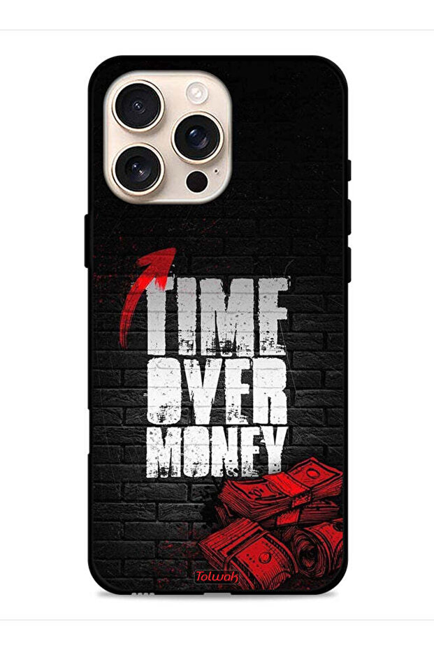 غطاء حماية لجهاز Apple iPhone 16 Pro Max - الوقت على المال