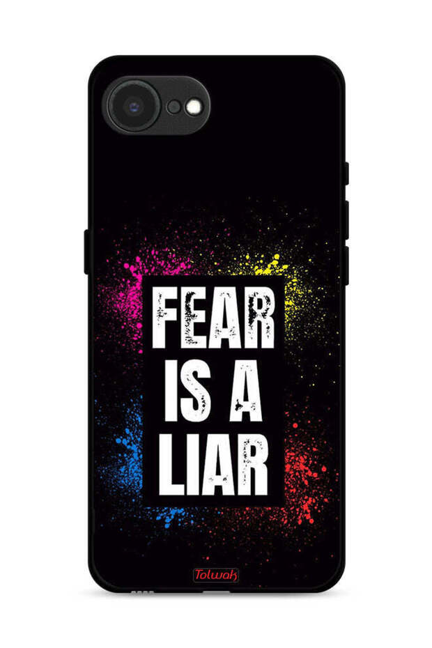 غطاء حماية لجهاز Apple iPhone 16e - الخوف كاذب
