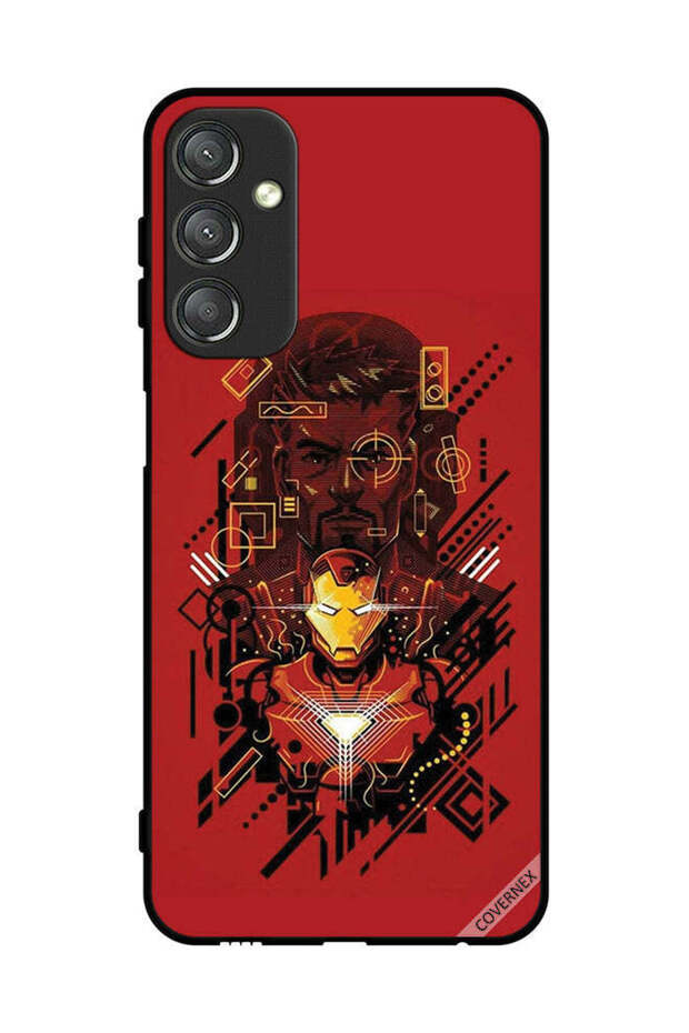 غطاء حماية لهاتف سامسونج جالاكسي A24 4G Iron Man