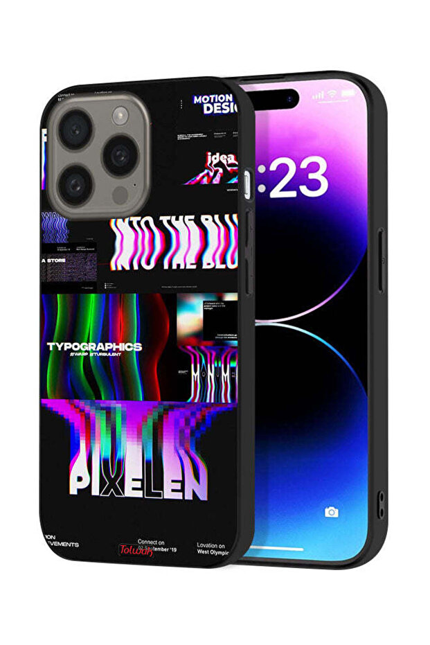 غطاء حماية لجهاز Apple iPhone 15 Pro بتصميم متحرك