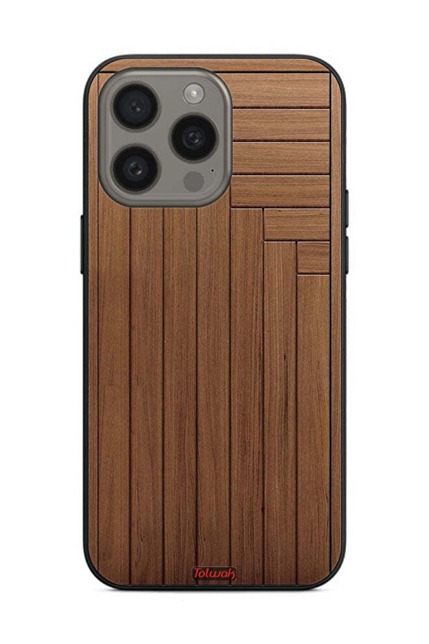 غطاء حماية لجهاز Apple iPhone 15 Pro Max بنمط الباب - 2