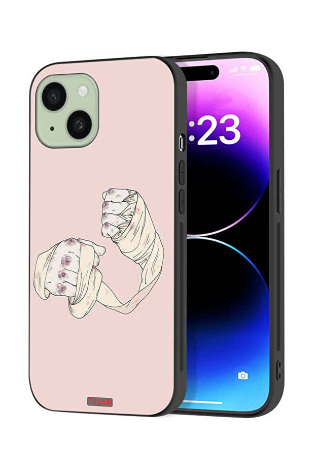 Apple iPhone 15 Plus Protective Case Cover Fighter Art