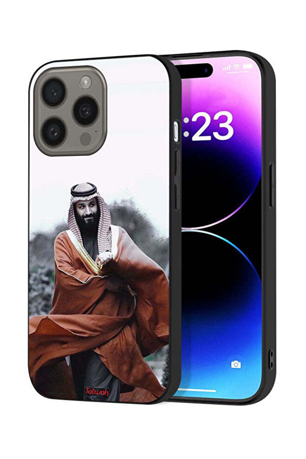 غطاء حماية لجهاز آيفون 15 برو من آبل محمد بن سلمان بن عبد العزيز