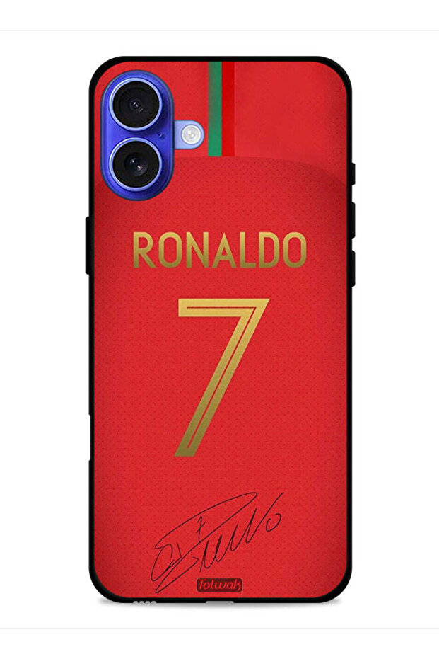 Apple iPhone 16 Plus Protective Case Cover Ronaldo 7