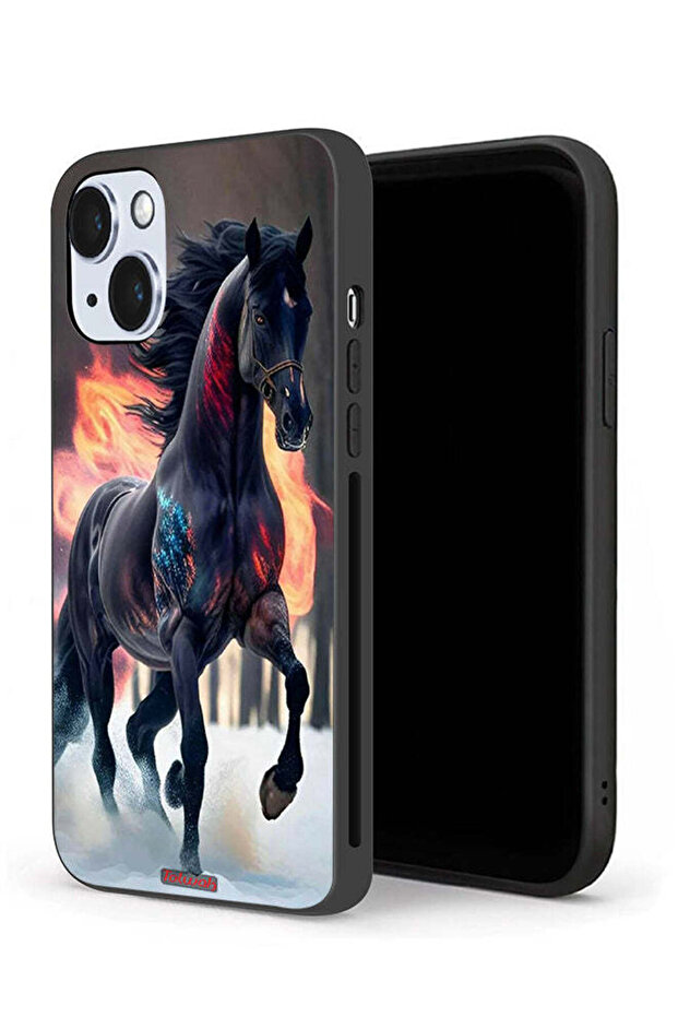 جراب حماية لجهاز Apple iPhone 14 Plus Horse HD