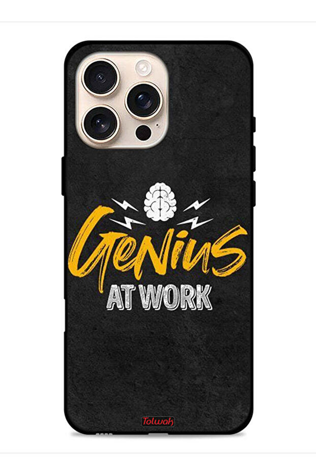 غطاء حماية لجهاز Apple iPhone 16 Pro Max من Genius At Work