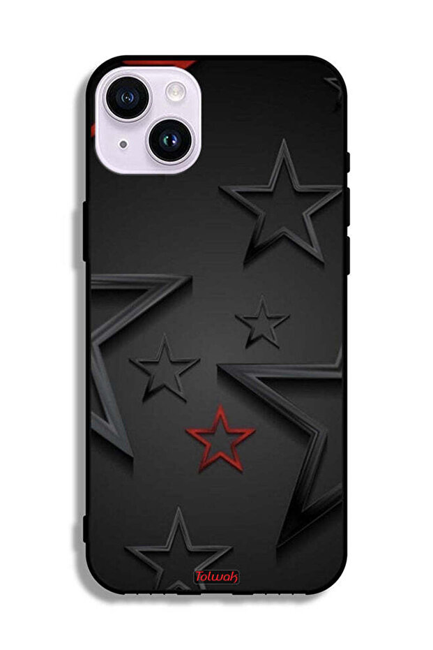 Apple iPhone 14 Protective Case Stars Pattern - 2