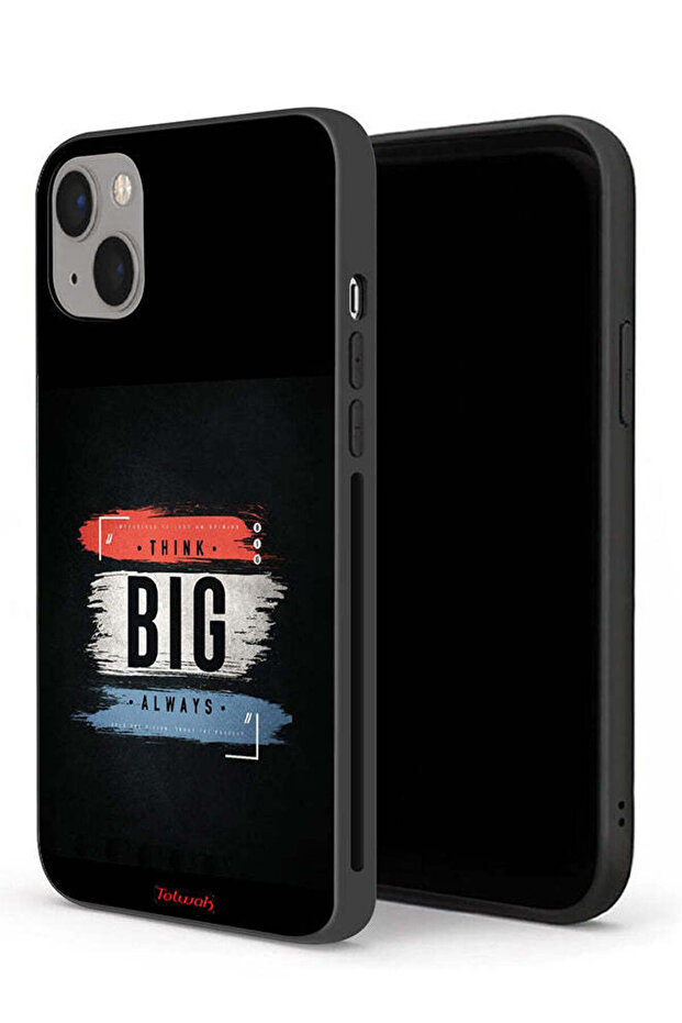جراب حماية لجهاز Apple iPhone 13 mini - فكر دائمًا بشكل كبير