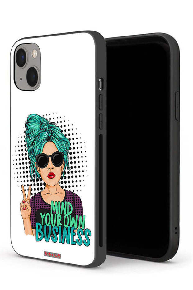 جراب حماية لجهاز Apple iPhone 13 mini - اهتم بشؤونك الخاصة