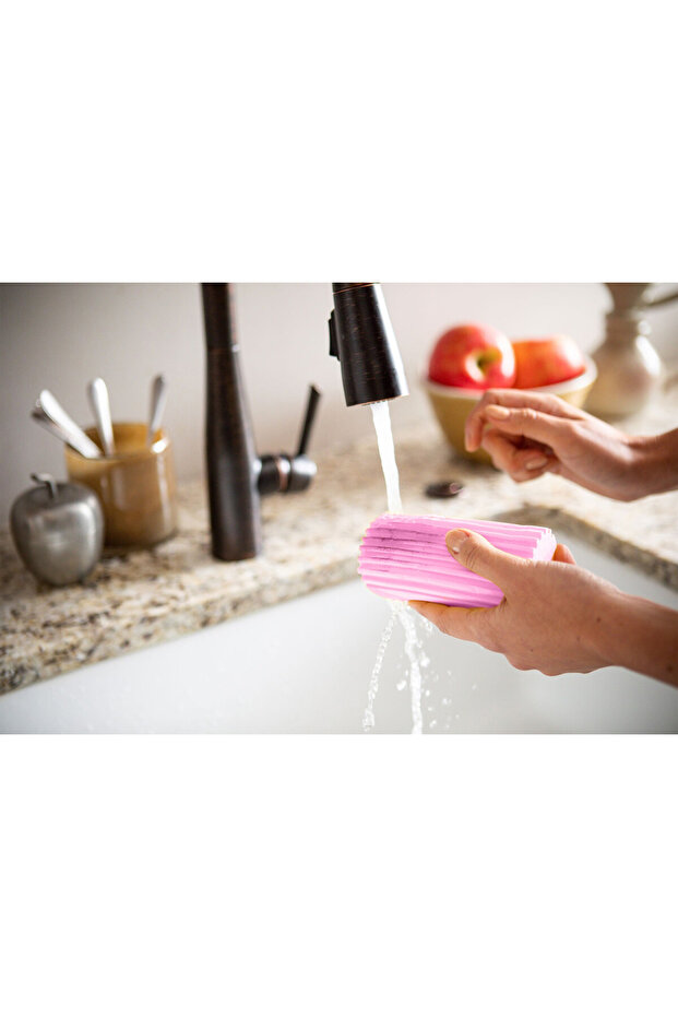Damp Duster Pembe Toz Süngeri - 3