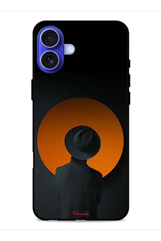 غطاء حماية لجهاز Apple iPhone 16 Plus بتصميم قبعة بوي آرت