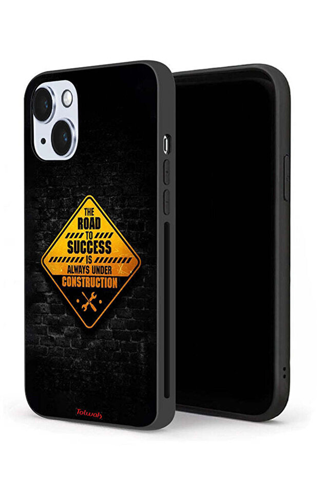 جراب حماية لجهاز Apple iPhone 14 Plus الطريق إلى النجاح دائمًا قيد الإنشاء