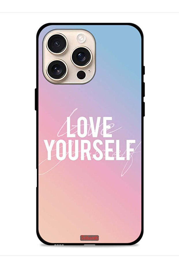 غطاء حماية لجهاز Apple iPhone 16 Pro Max - أحب نفسك