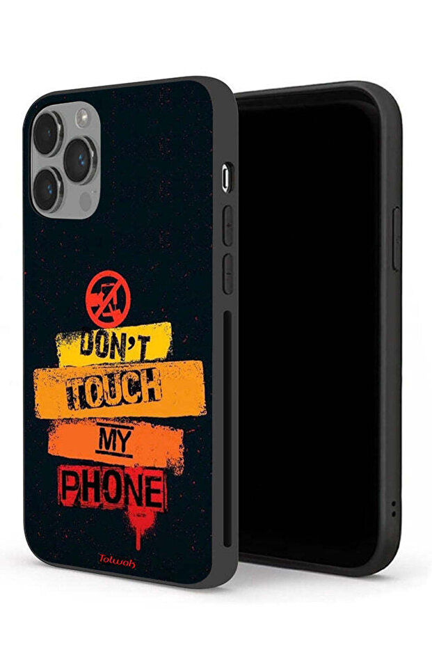 جراب حماية لجهاز Apple iPhone 14 Pro Max لا تلمس هاتفي