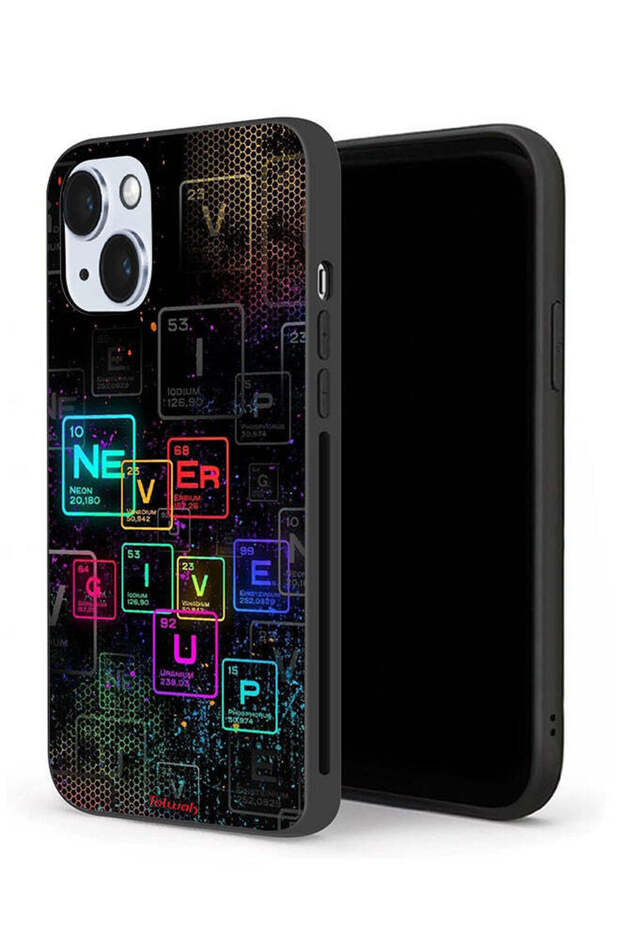 جراب حماية لجهاز Apple iPhone 14 Plus - فن Never Give Up