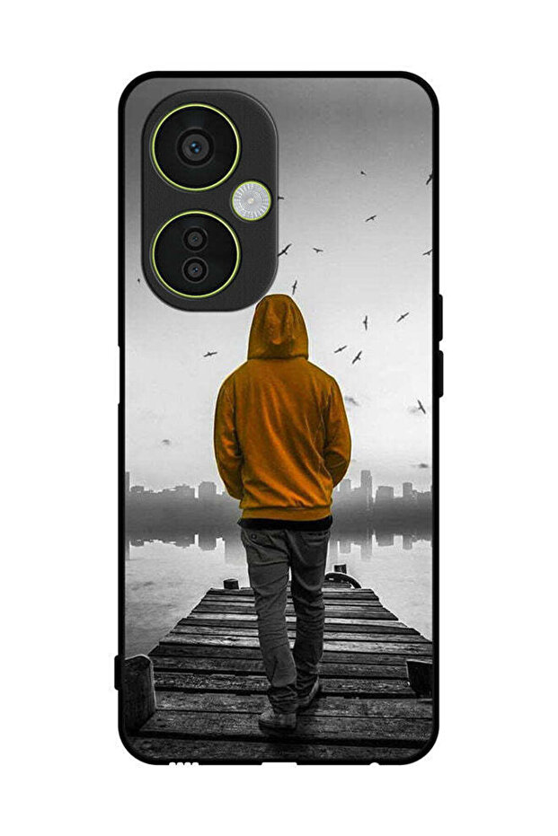 غطاء حماية لهاتف OnePlus Nord CE 3 Lite - فتى حزين يمشي