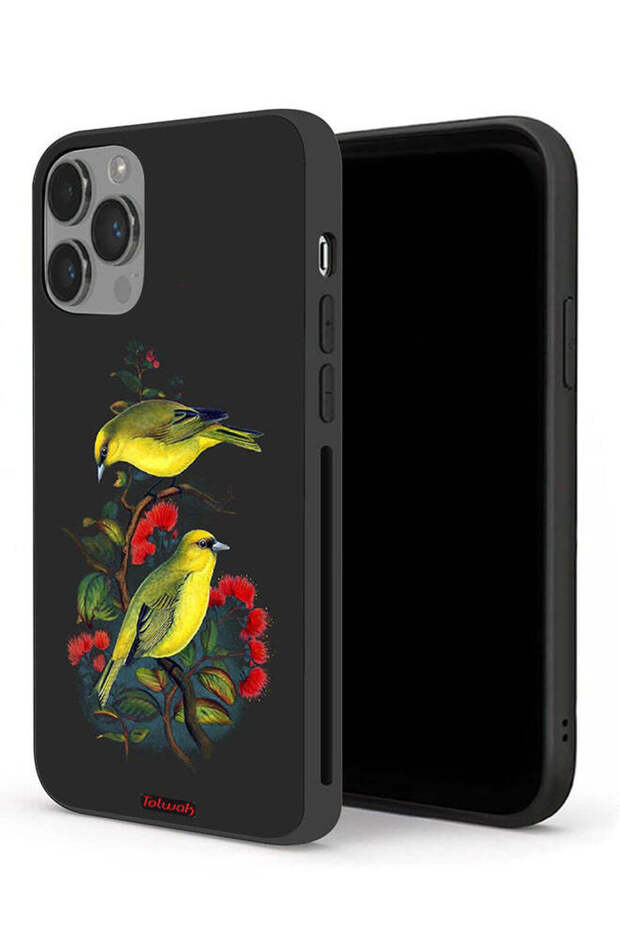 Apple iPhone 14 Pro Protective Case Birds - 1