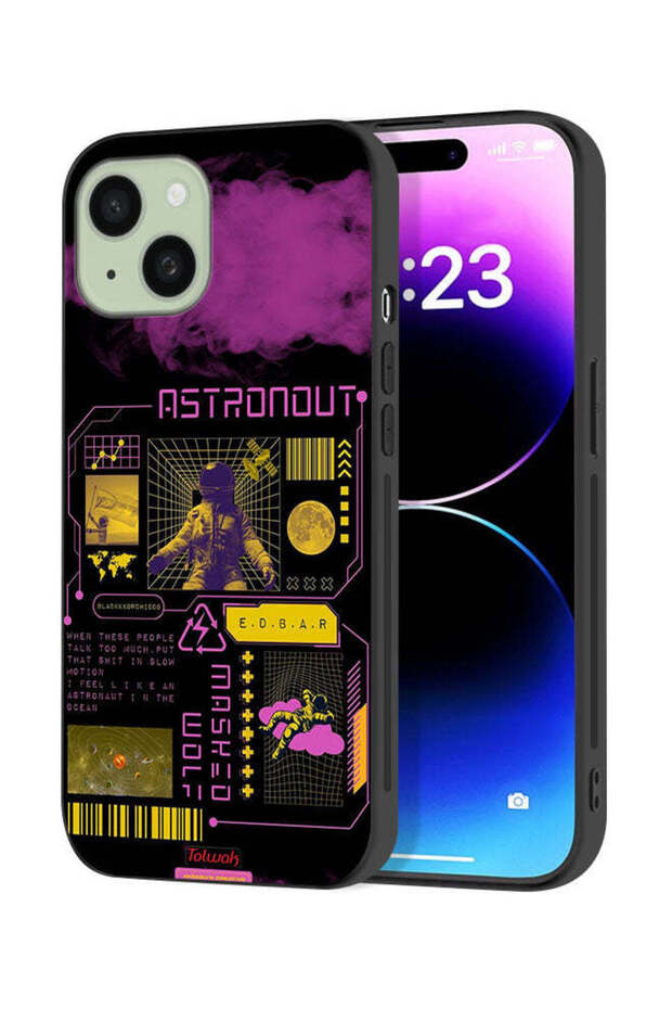 Apple iPhone 15 Plus Protective Case Cover Astronaut Sticker