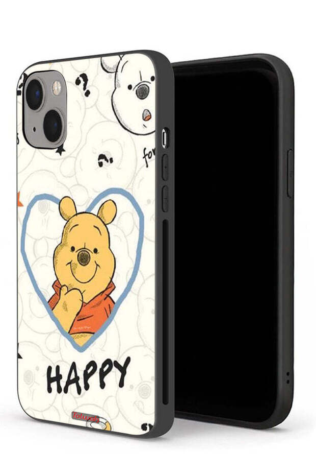جراب حماية لجهاز Apple iPhone 13 mini بتصميم Pappy Bear