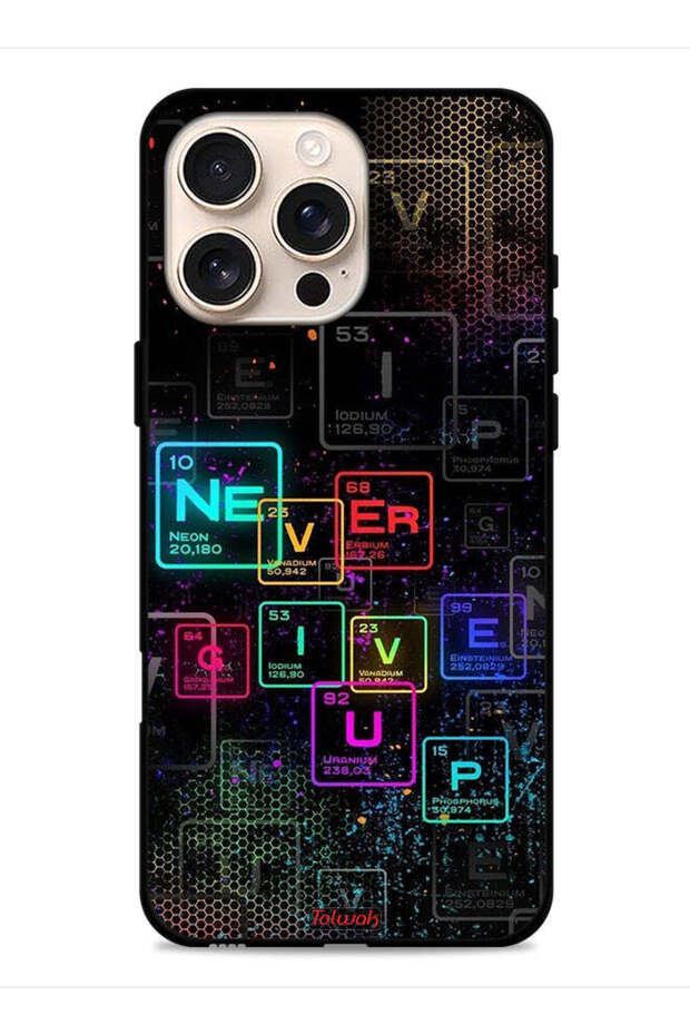 غطاء حماية لجهاز Apple iPhone 16 Pro - فن Never Give Up