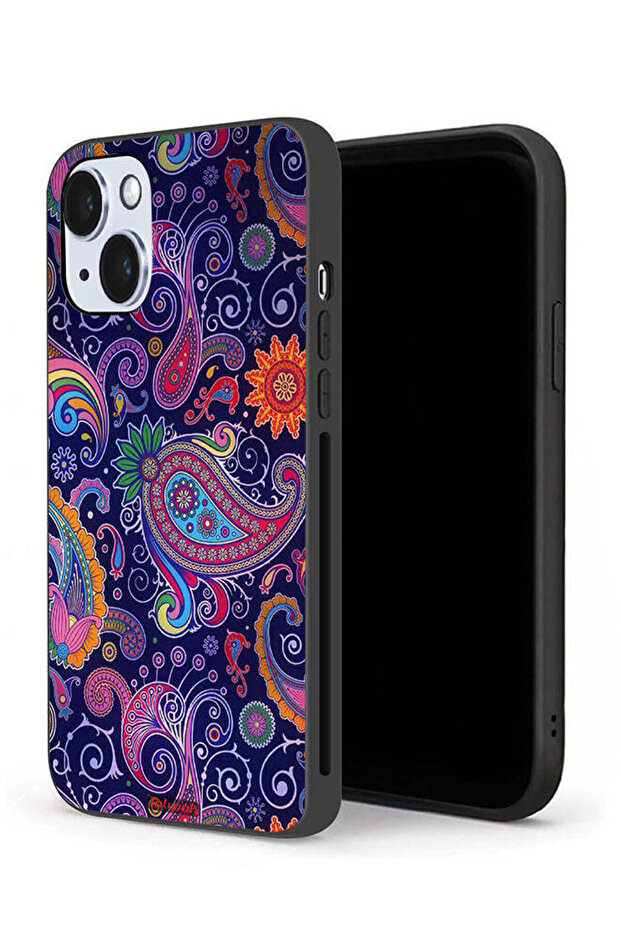 جراب حماية لجهاز Apple iPhone 14 Plus بنمط فن الماندالا - 1