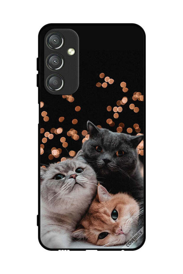 غطاء حماية لهاتف سامسونج جالاكسي A24 4G Kittens