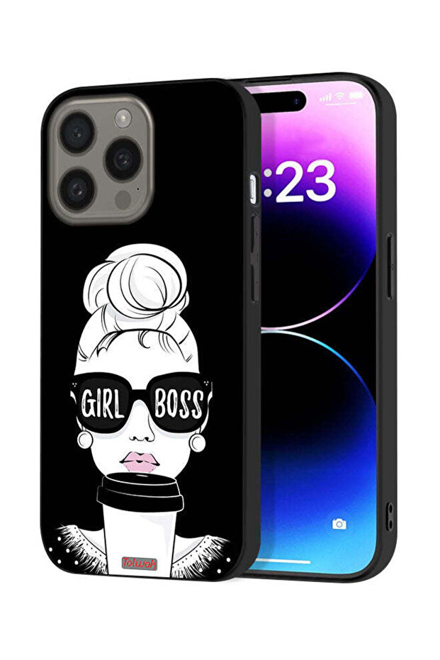 غطاء حماية لهاتف Apple iPhone 15 Pro Max من Girl Boss