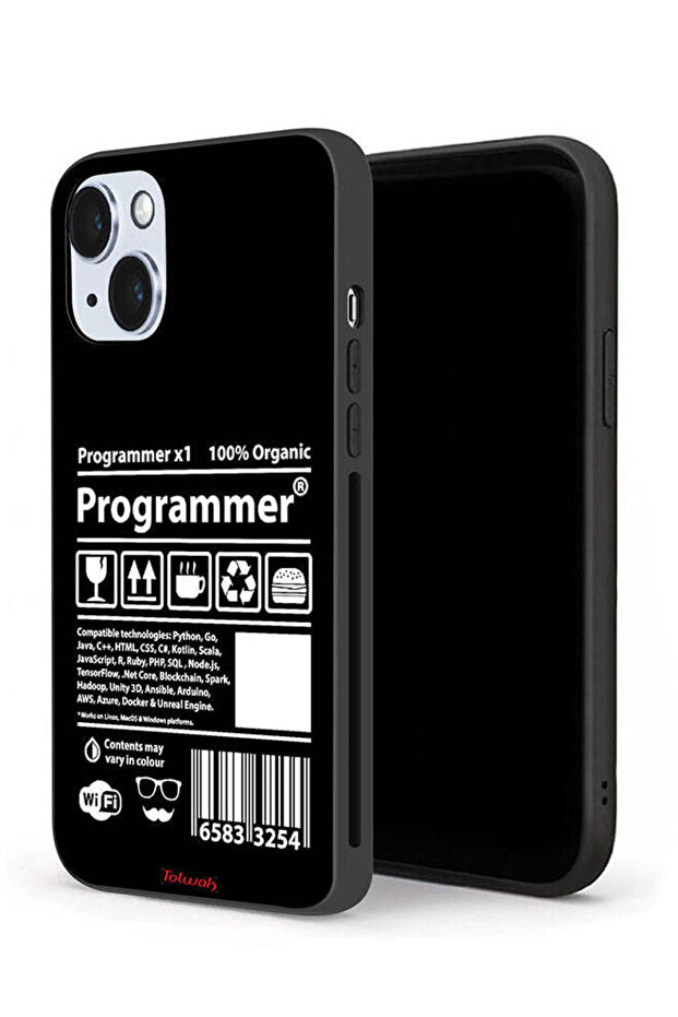 ملصق مبرمج لجراب الحماية لجهاز Apple iPhone 14 Plus - 1