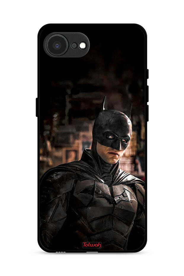 غطاء حماية لجهاز Apple iPhone 16e بتصميم باتمان
