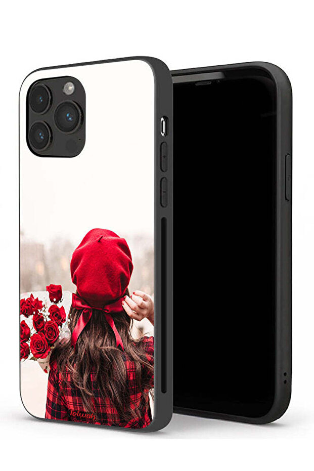 غطاء حماية لجهاز Apple iPhone 13 Pro يحمل زهورًا