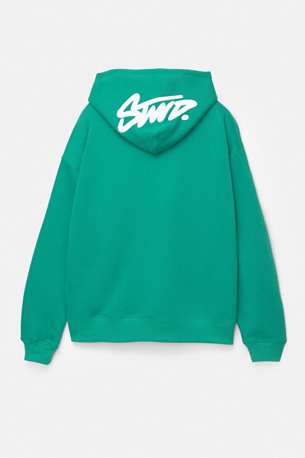 STWD kapüşonlu sweatshirt - 6