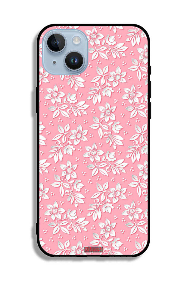 جراب حماية لجهاز Apple iPhone 14 Plus بنمط خلفية زهور - 2