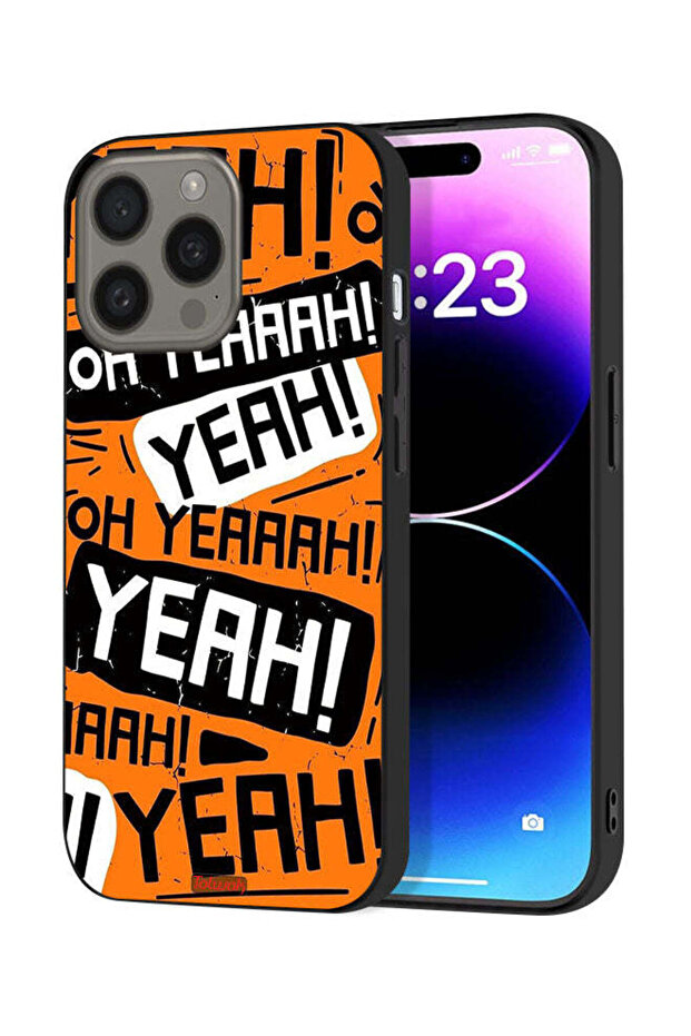 غطاء حماية لجهاز Apple iPhone 15 Pro Max Oh Yeah