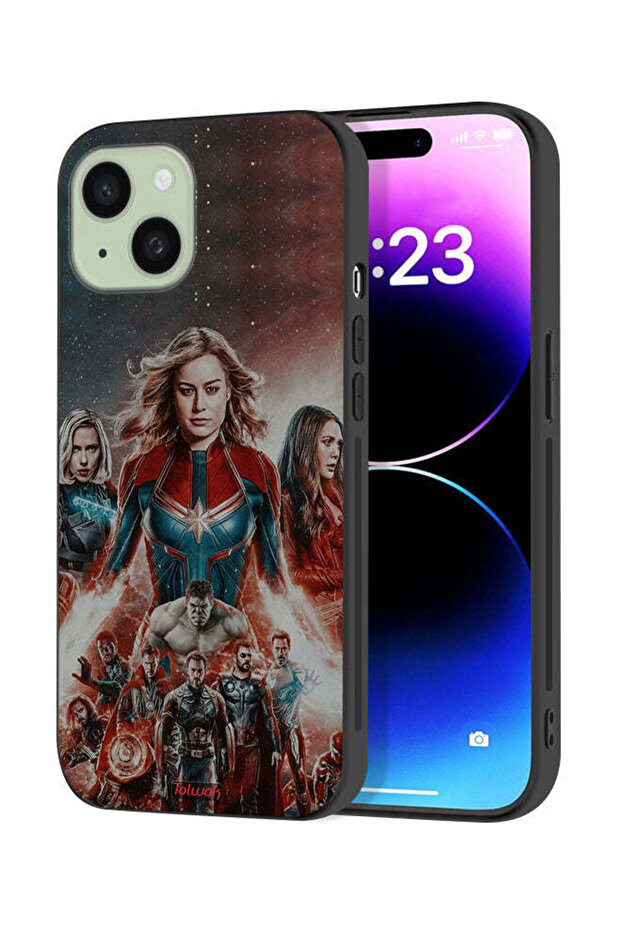 Apple iPhone 15 Plus Protective Case Cover Avengers