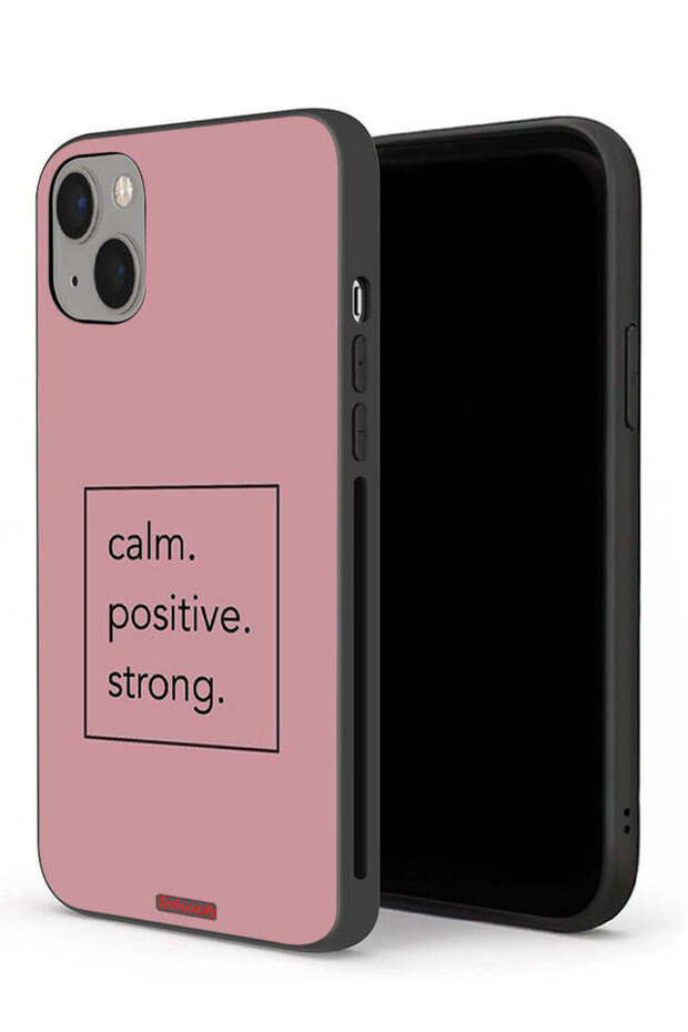 جراب حماية لجهاز Apple iPhone 13 mini، هادئ وإيجابي وقوي
