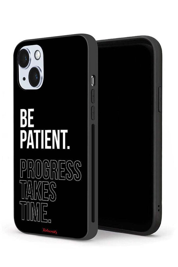 جراب حماية لجهاز Apple iPhone 14 Plus كن صبورًا فالتقدم يستغرق وقتًا