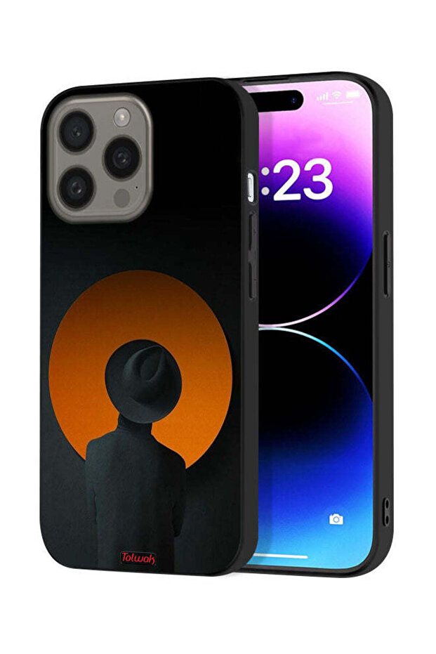 غطاء حماية لجهاز Apple iPhone 15 Pro Max بتصميم قبعة بوي آرت