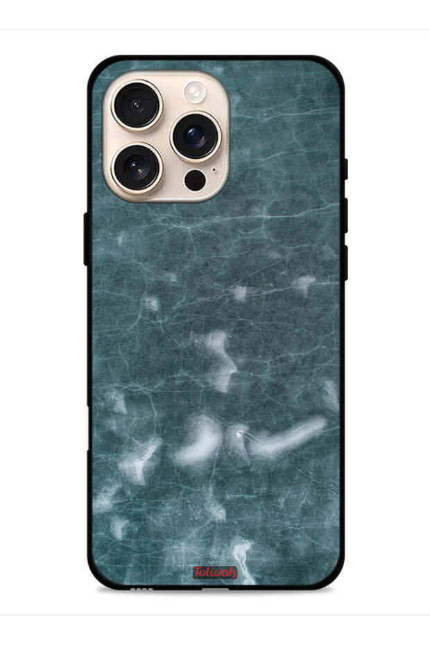 غطاء حماية لجهاز Apple iPhone 16 Pro Max بنمط ستونيش
