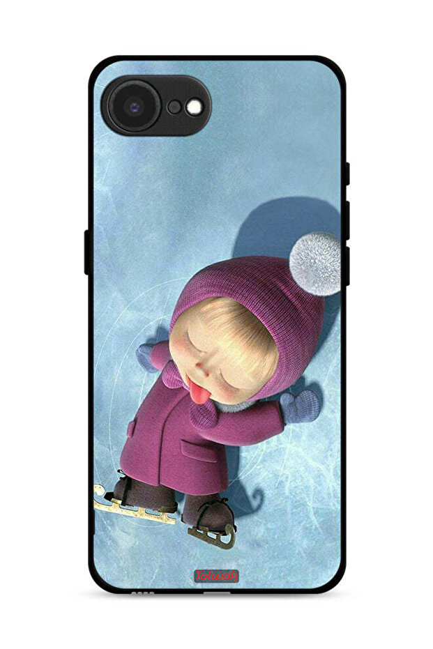 غطاء حماية لطيف على شكل دمية لهاتف Apple iPhone 16e