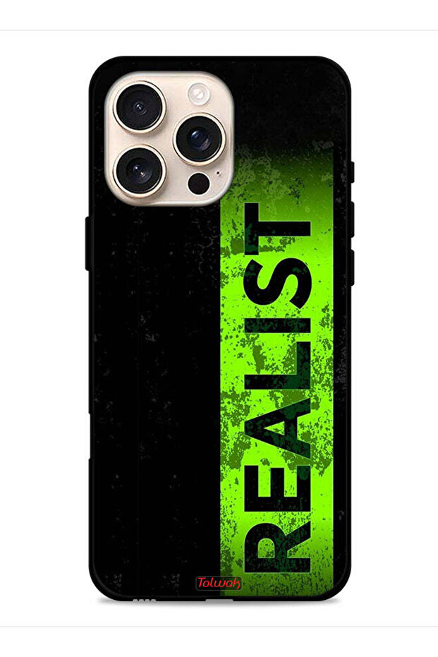 غطاء حماية لجهاز Apple iPhone 16 Pro Max من Realist