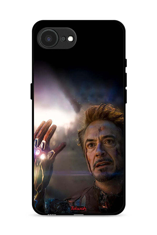 غطاء حماية لجهاز Apple iPhone 16e أنا الرجل الحديدي