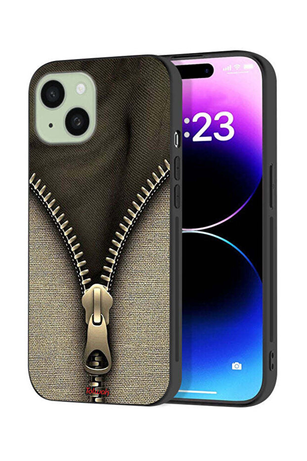 غطاء حماية بسحاب لهاتف Apple iPhone 15 Plus - 1